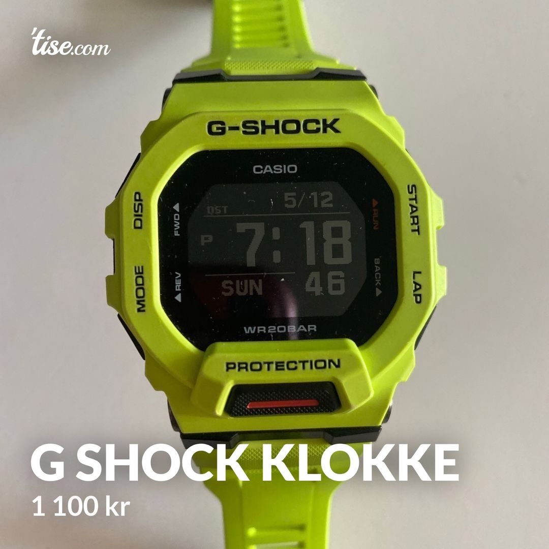 G shock klokke