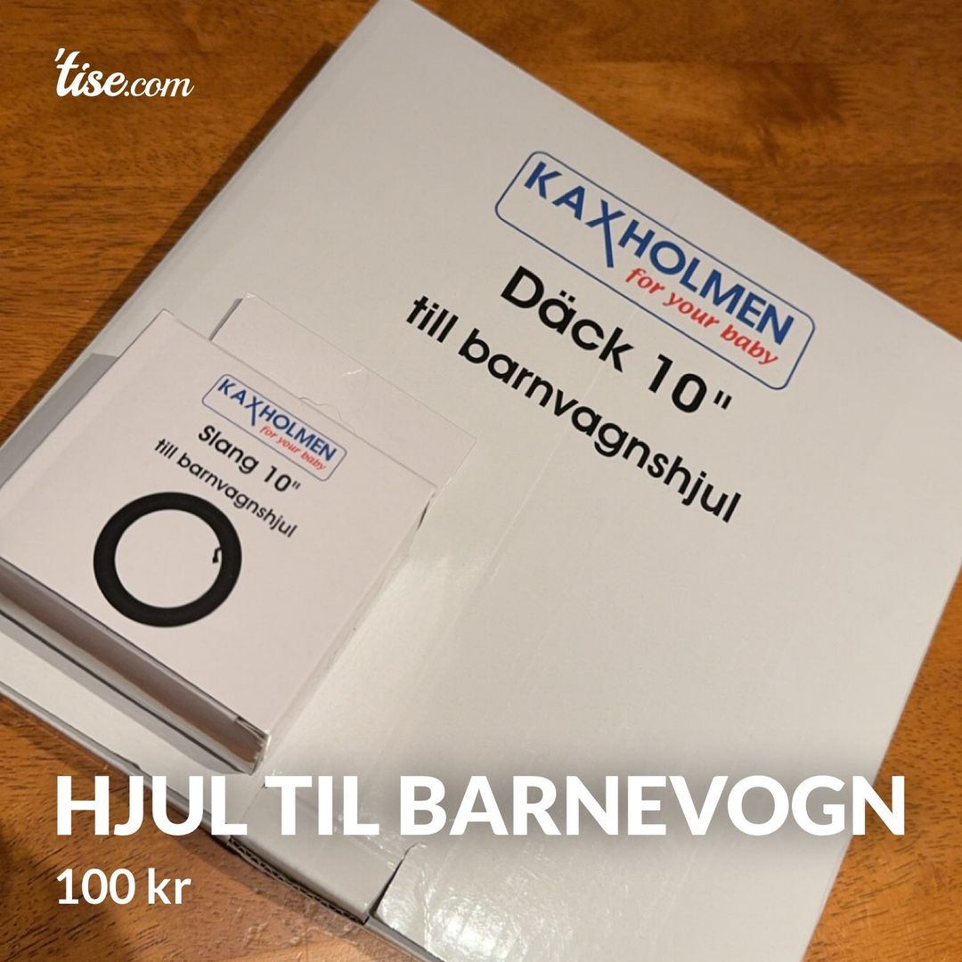 Hjul til barnevogn