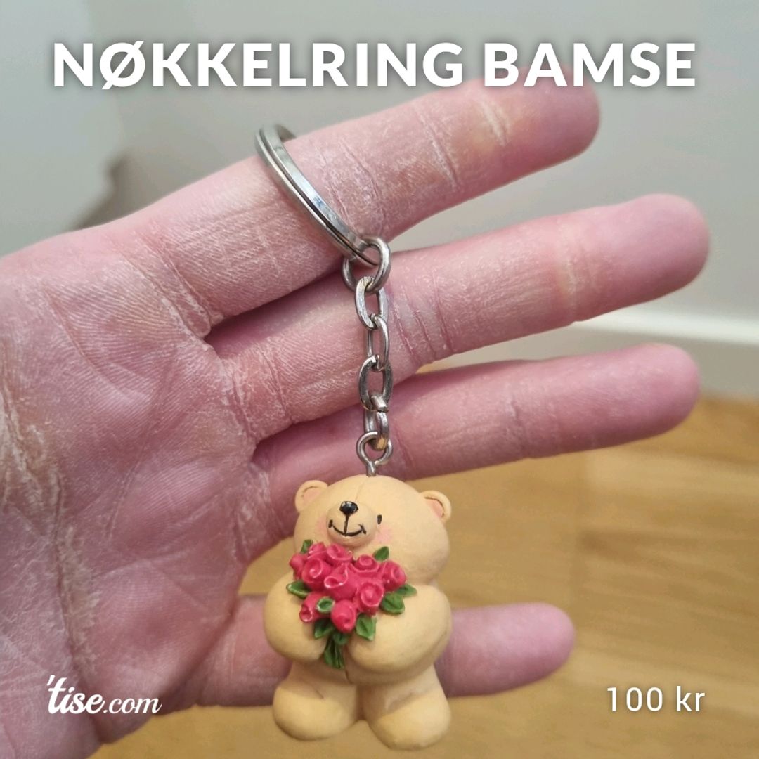 Nøkkelring Bamse