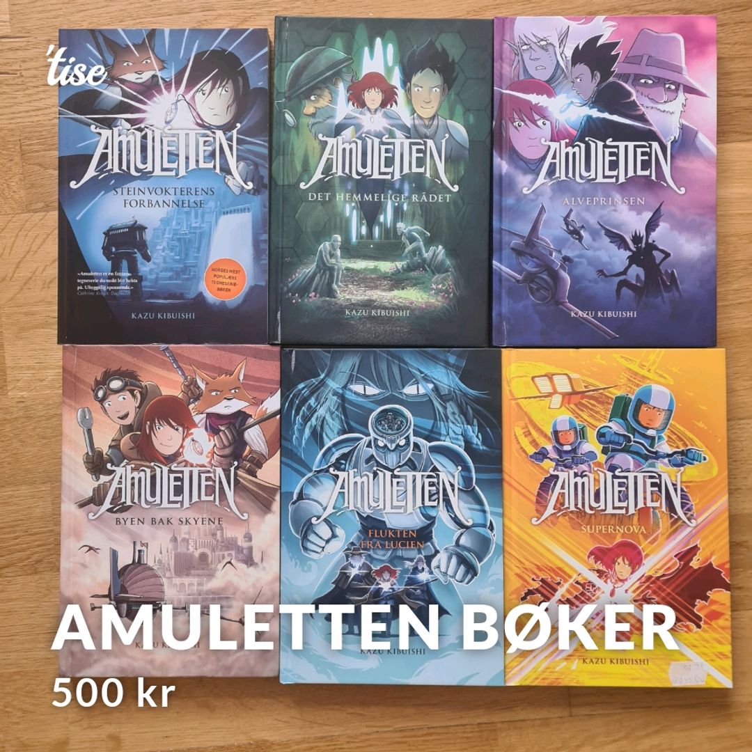 Amuletten Bøker