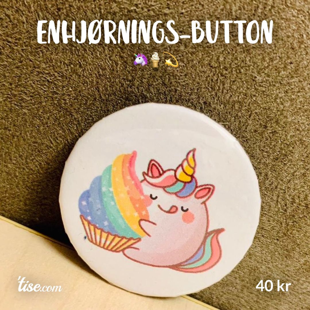 Enhjørnings-button