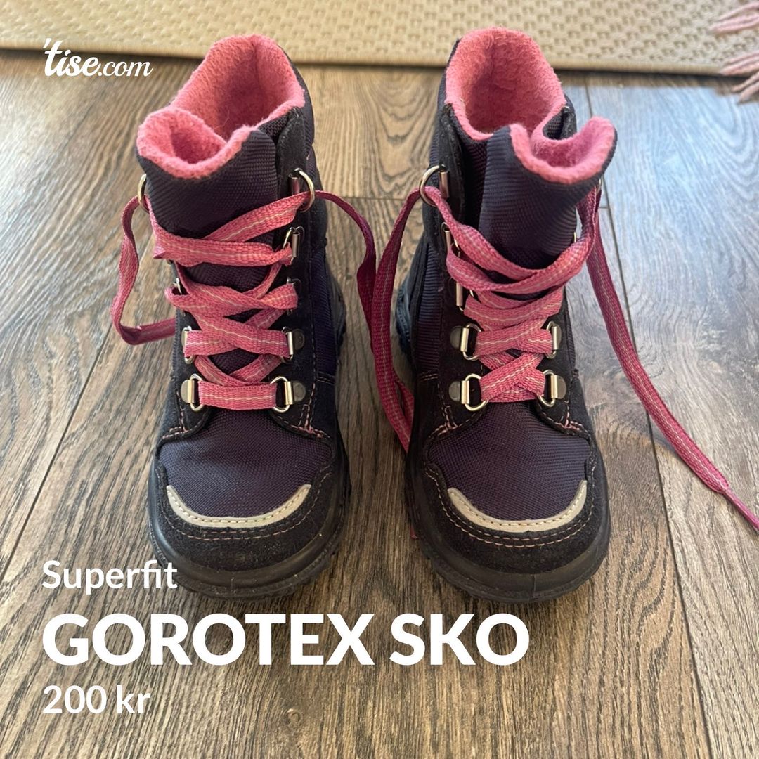 Gorotex sko