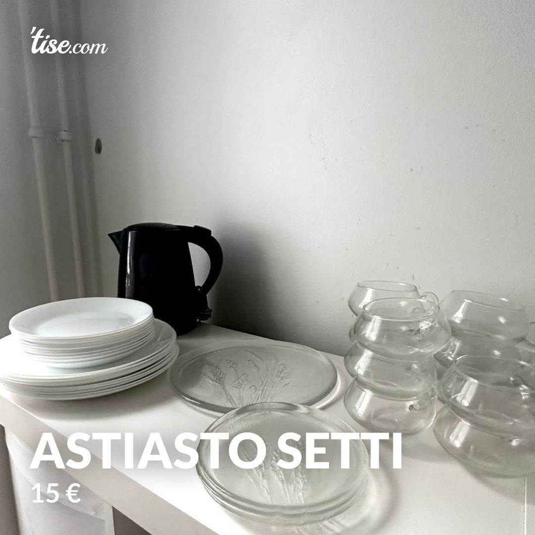 Astiasto setti