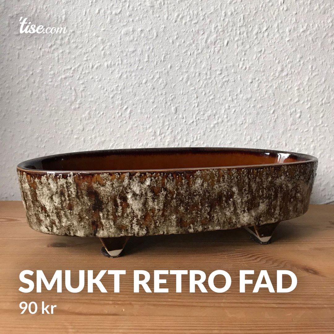 Smukt retro fad