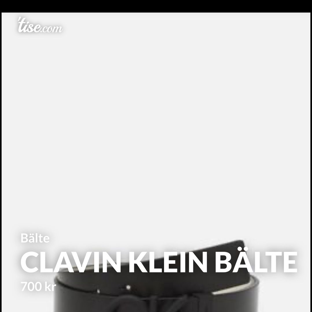 Clavin klein bälte