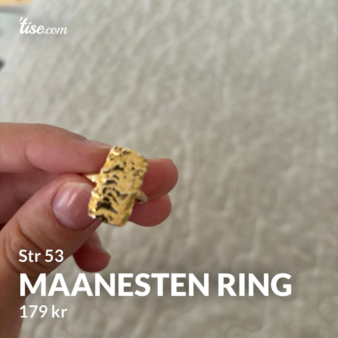 Maanesten ring