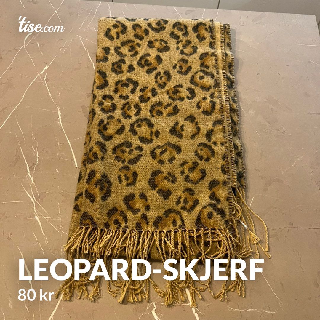 Leopard-skjerf