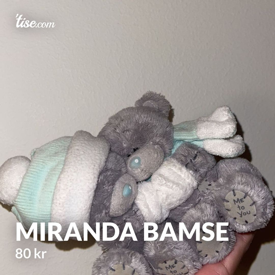 Miranda bamse