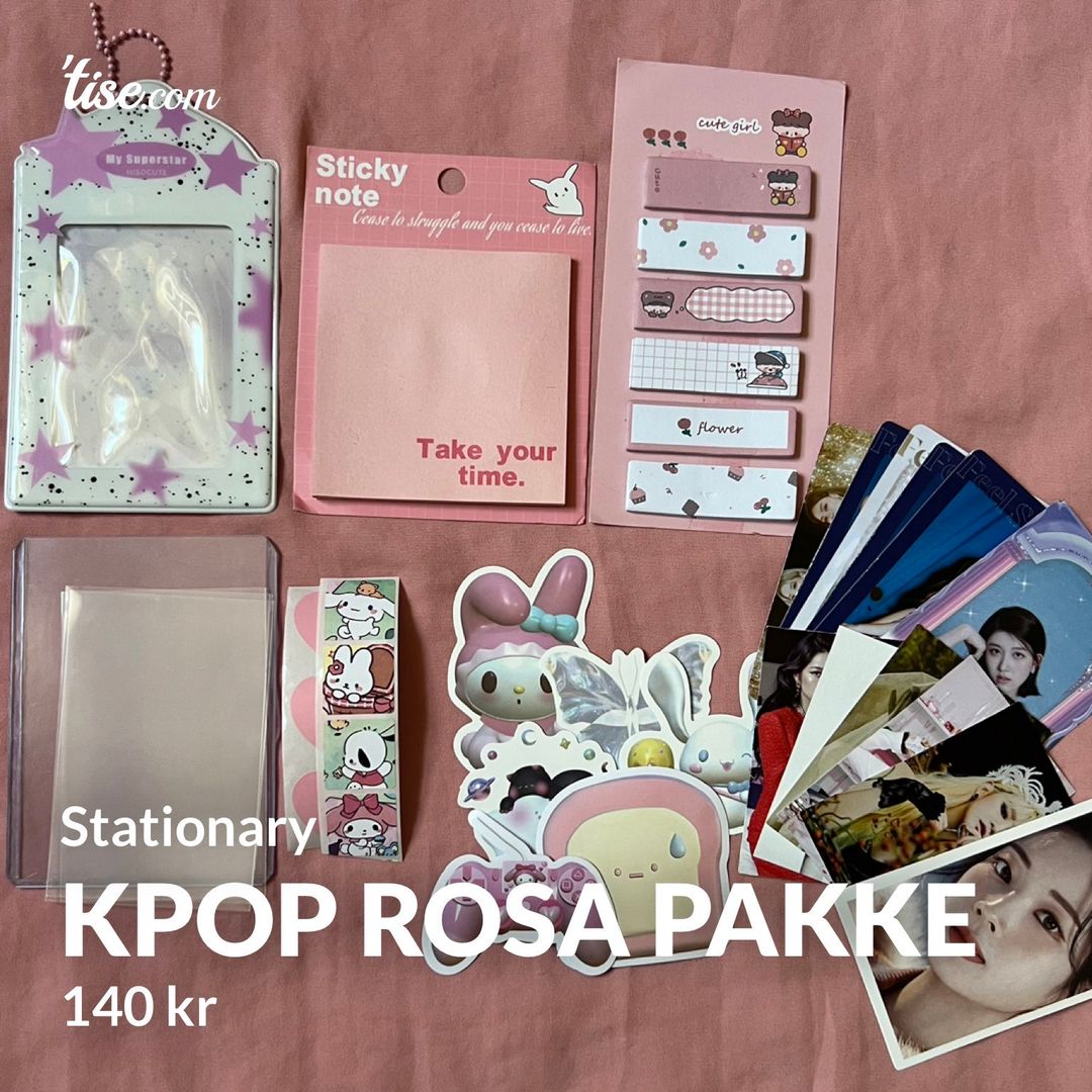 Kpop rosa pakke