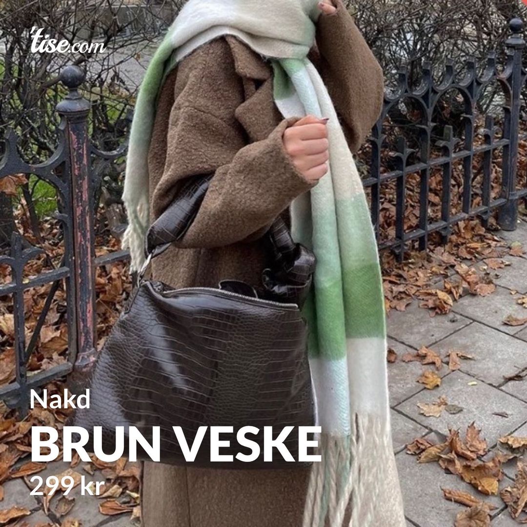 Brun veske