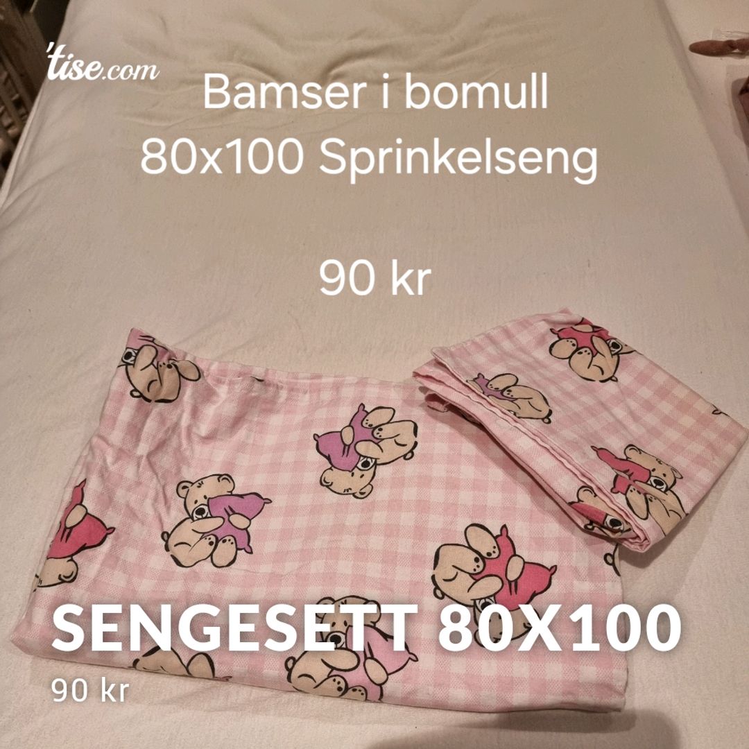 Sengesett 80x100