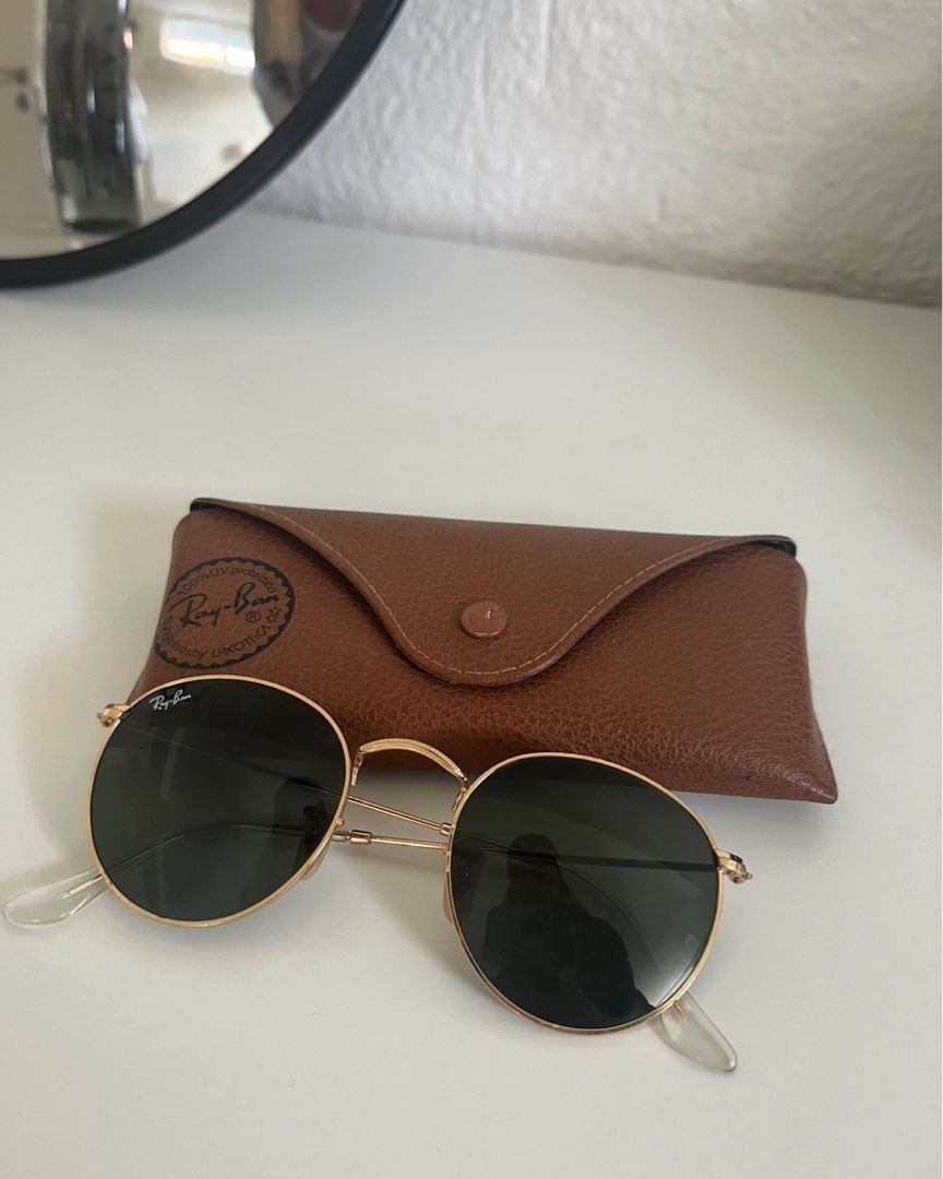 Ray ban round metal