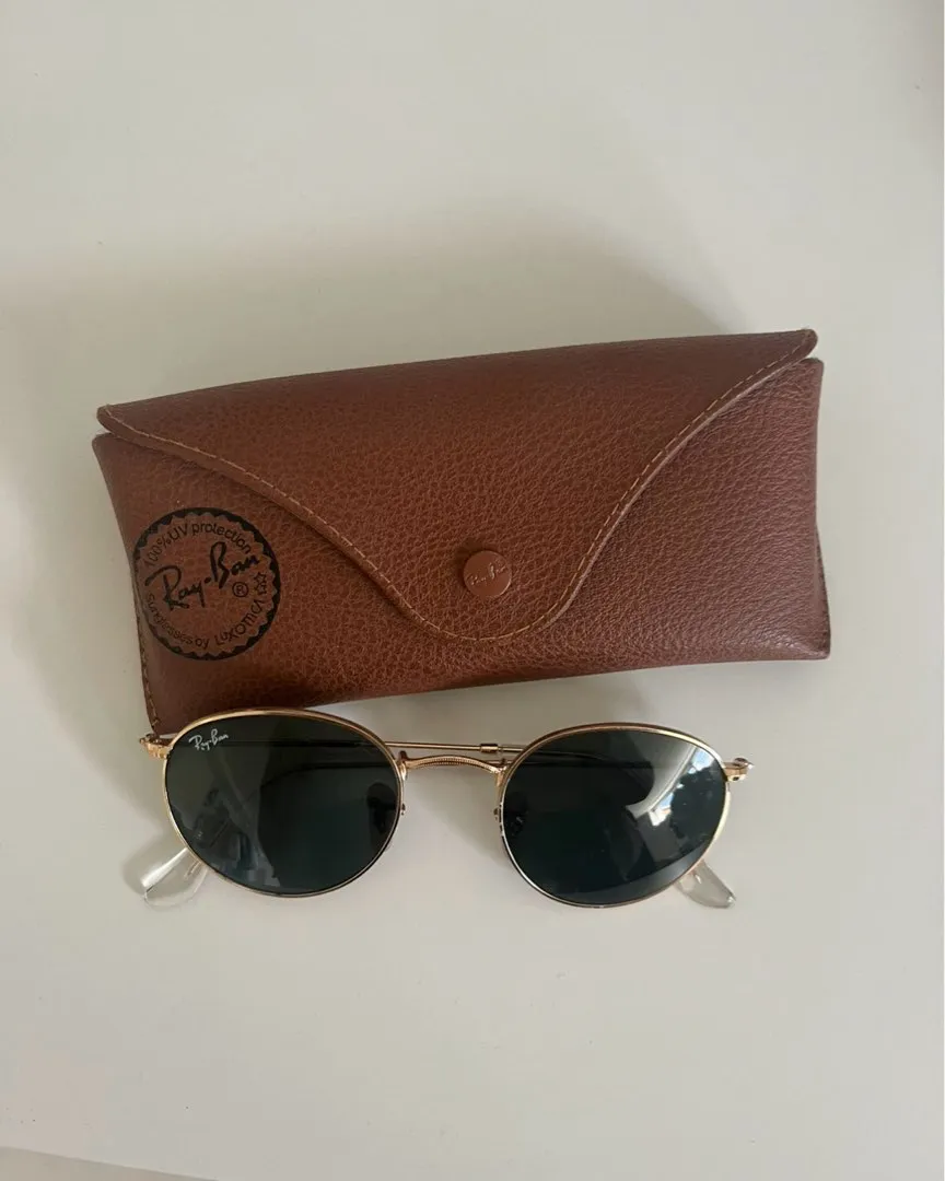 Ray ban round metal