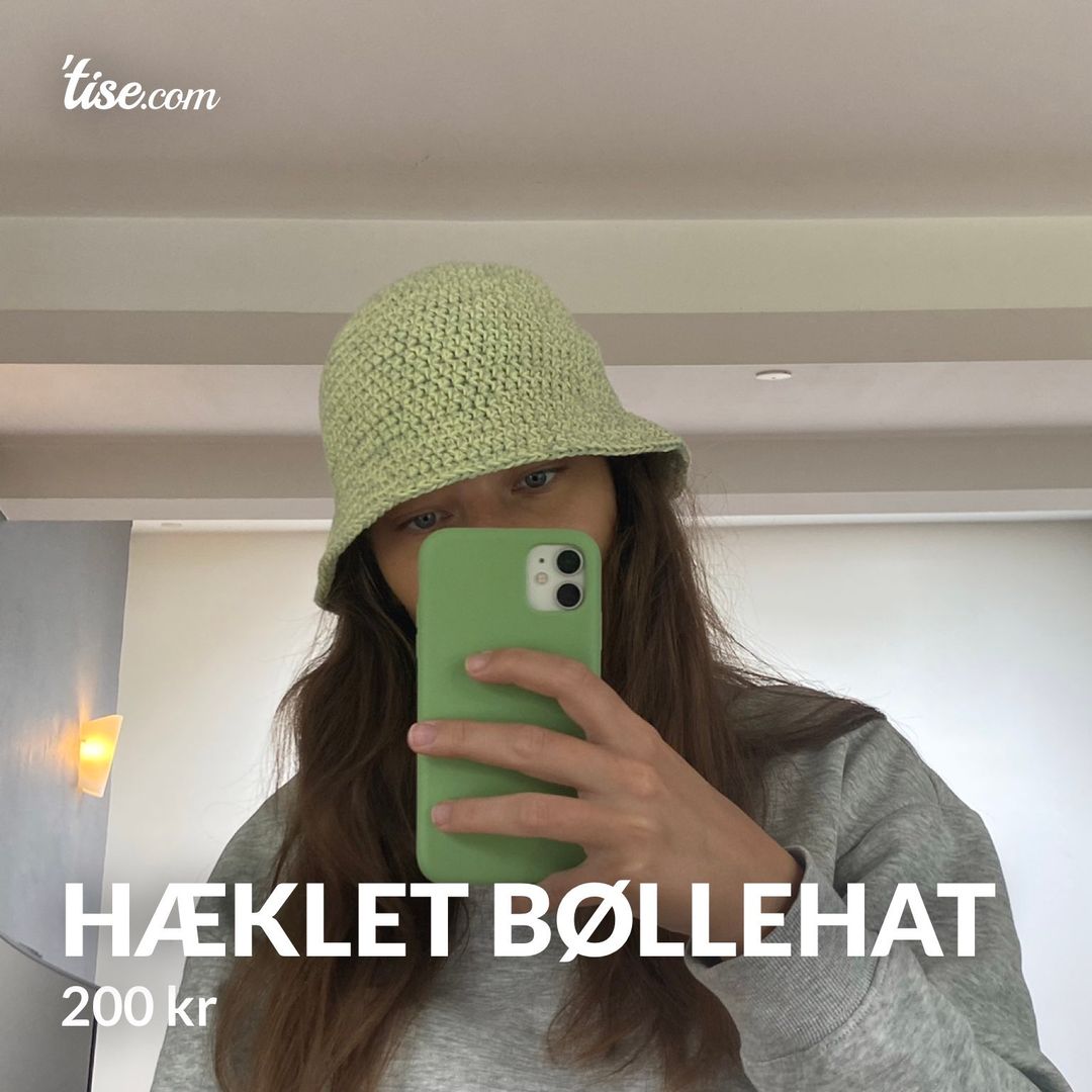 Hæklet bøllehat