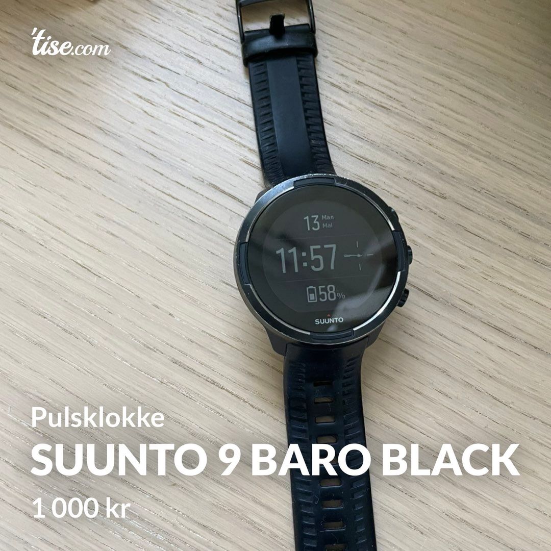 Suunto 9 Baro Black