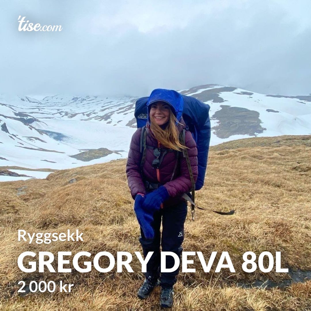 Gregory Deva 80l