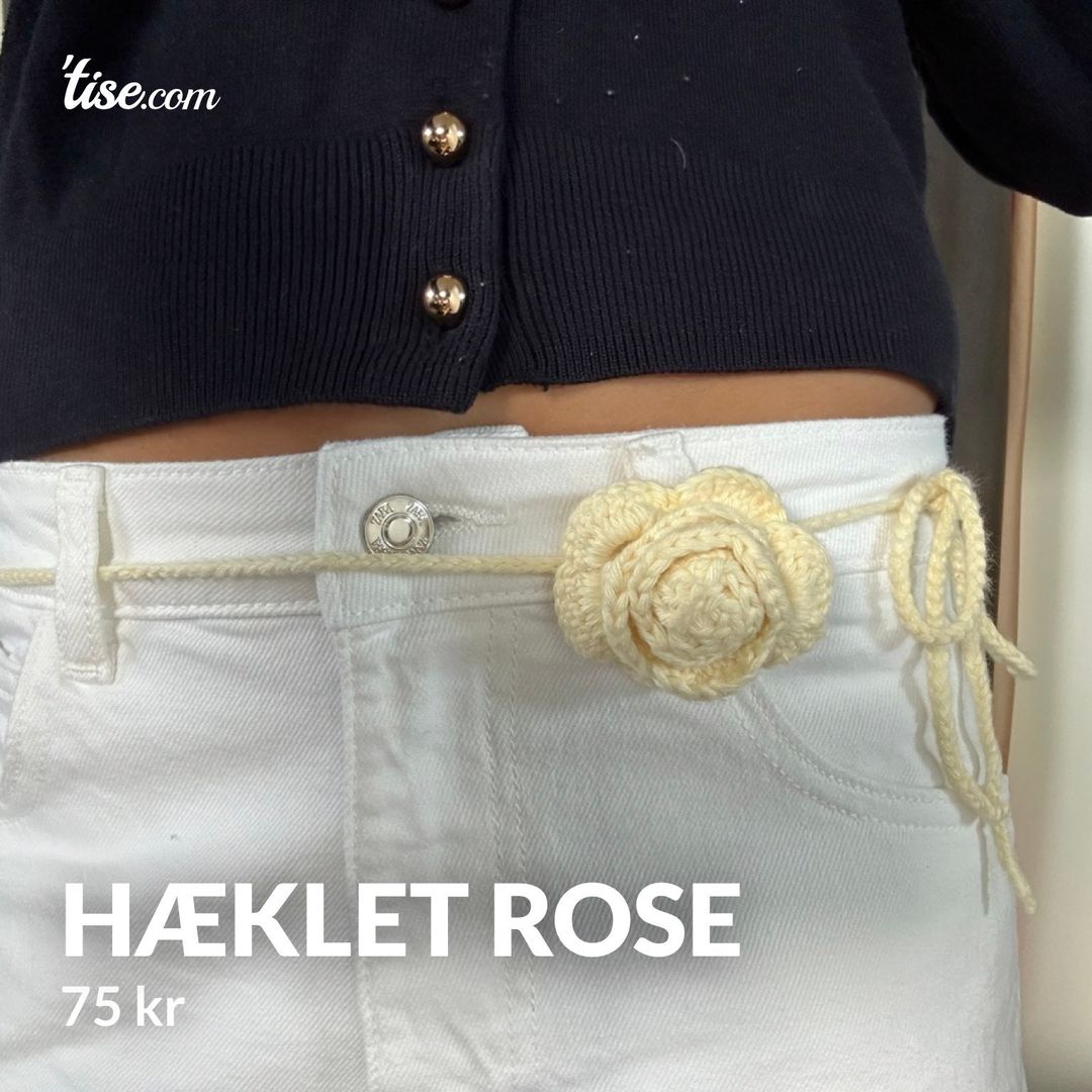 Hæklet rose