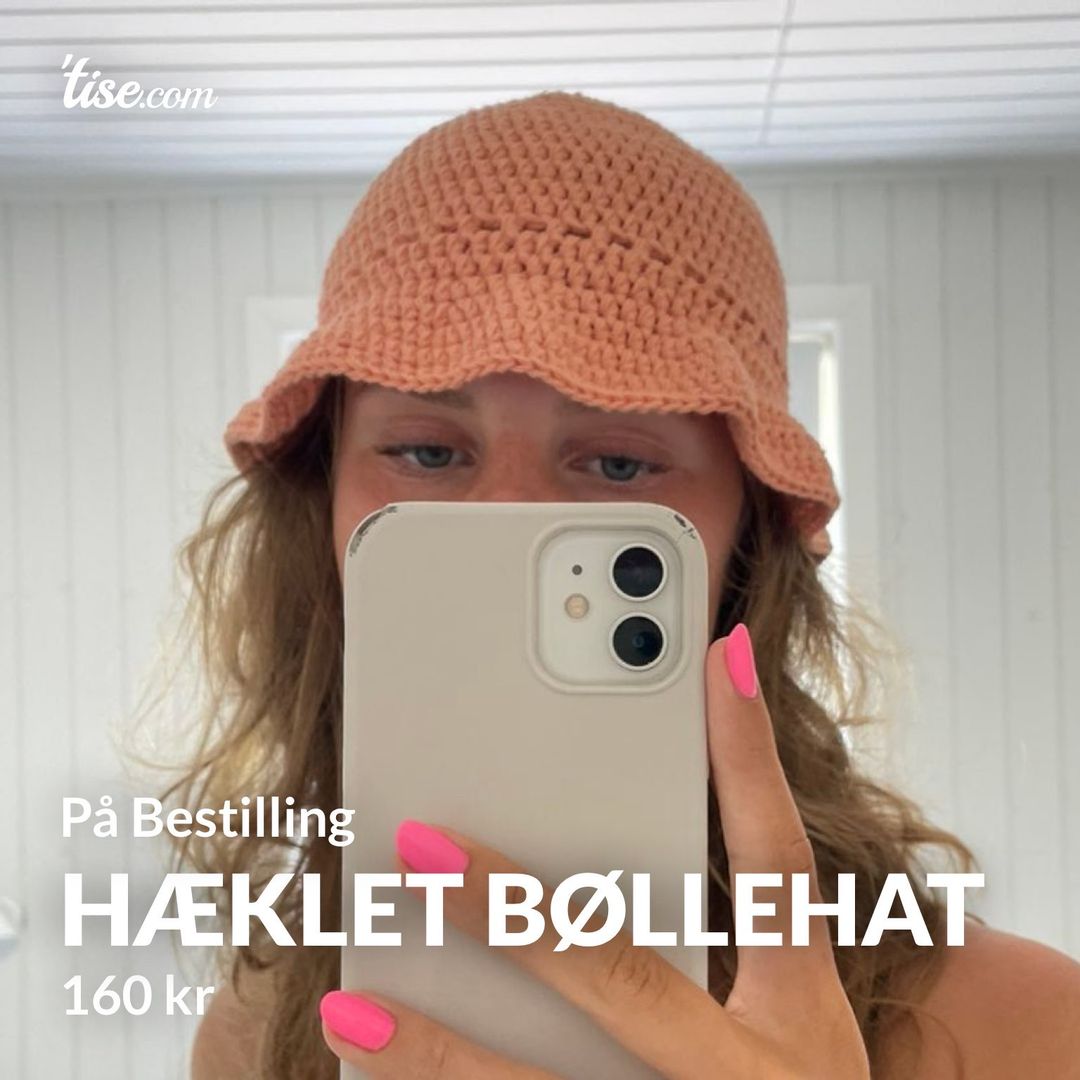 Hæklet bøllehat