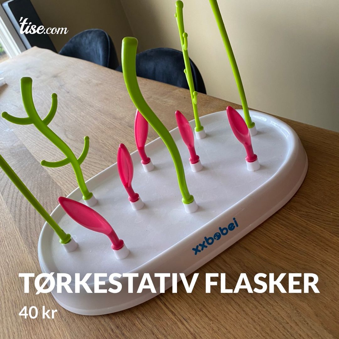 Tørkestativ flasker