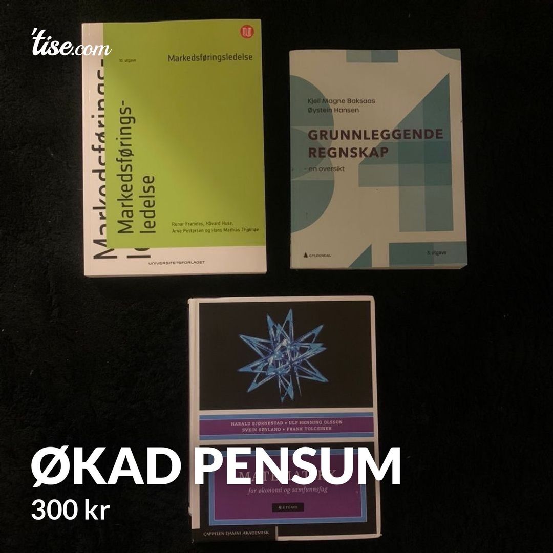 Økad pensum