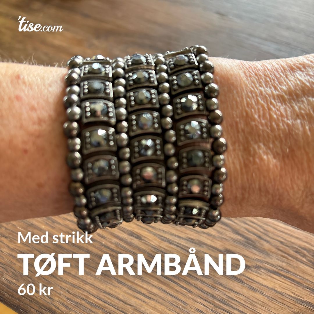 Tøft armbånd