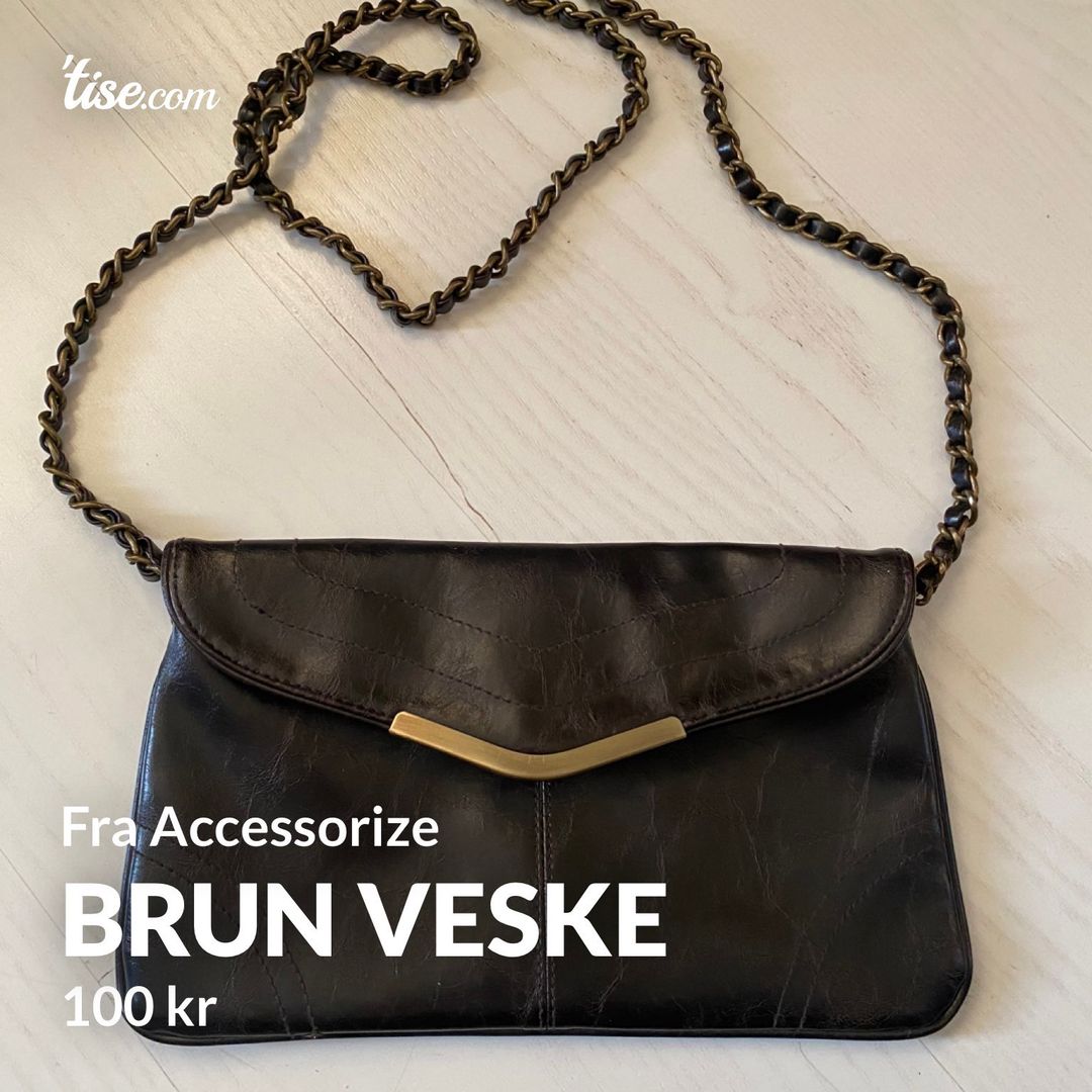 Brun veske