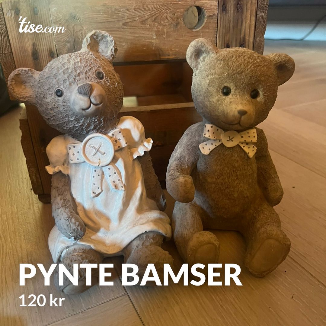 Pynte bamser