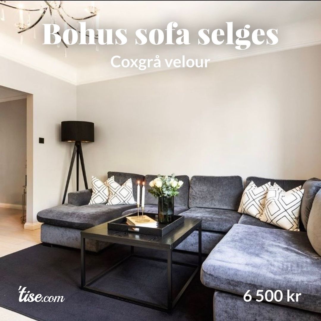 Bohus sofa selges