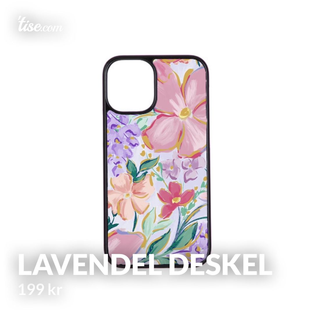 Lavendel deskel