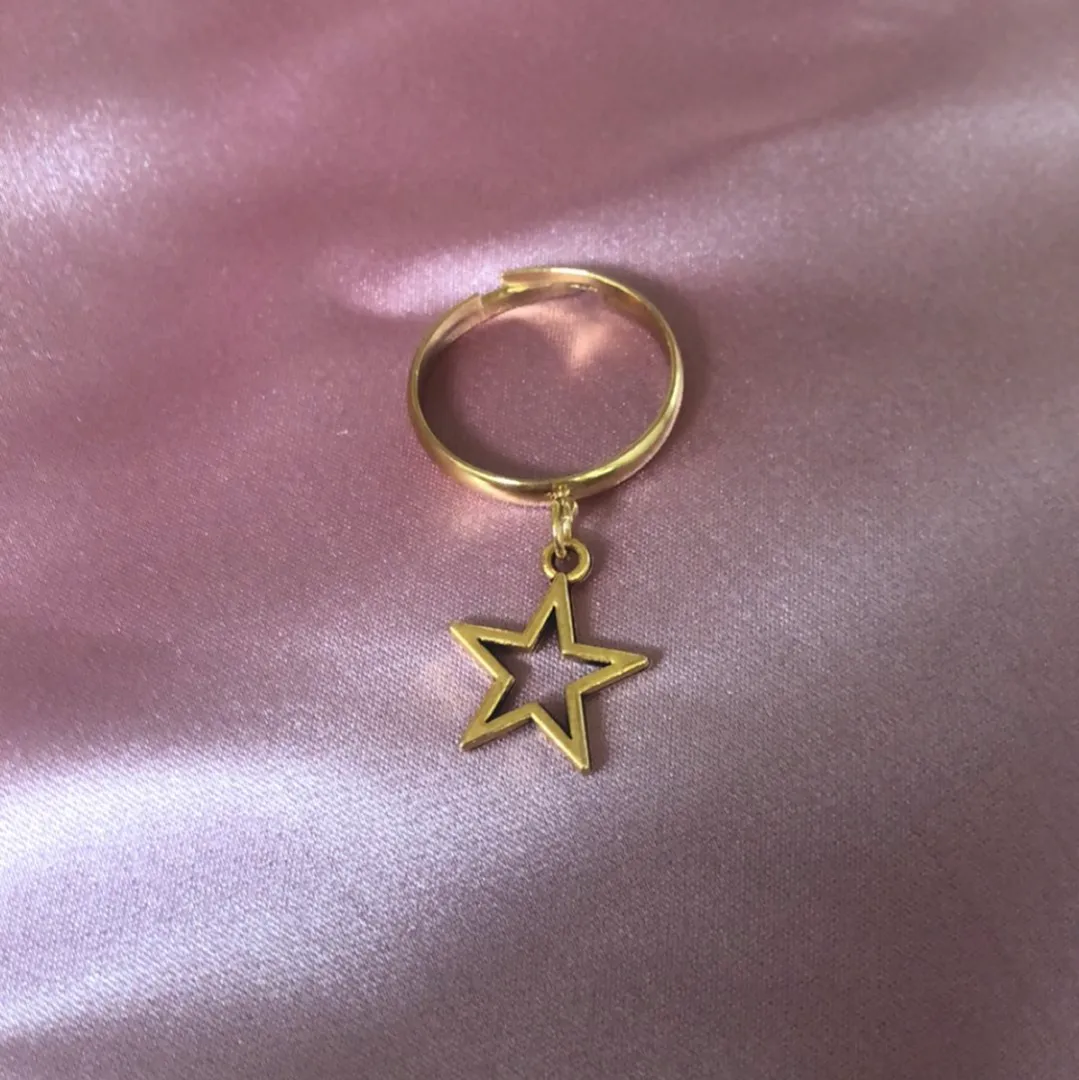 Ring stjerne charm