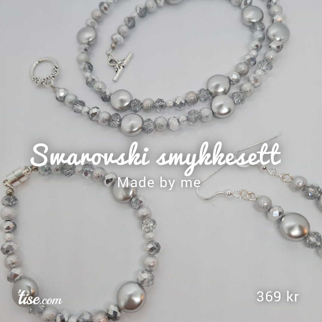 Swarovski smykkesett