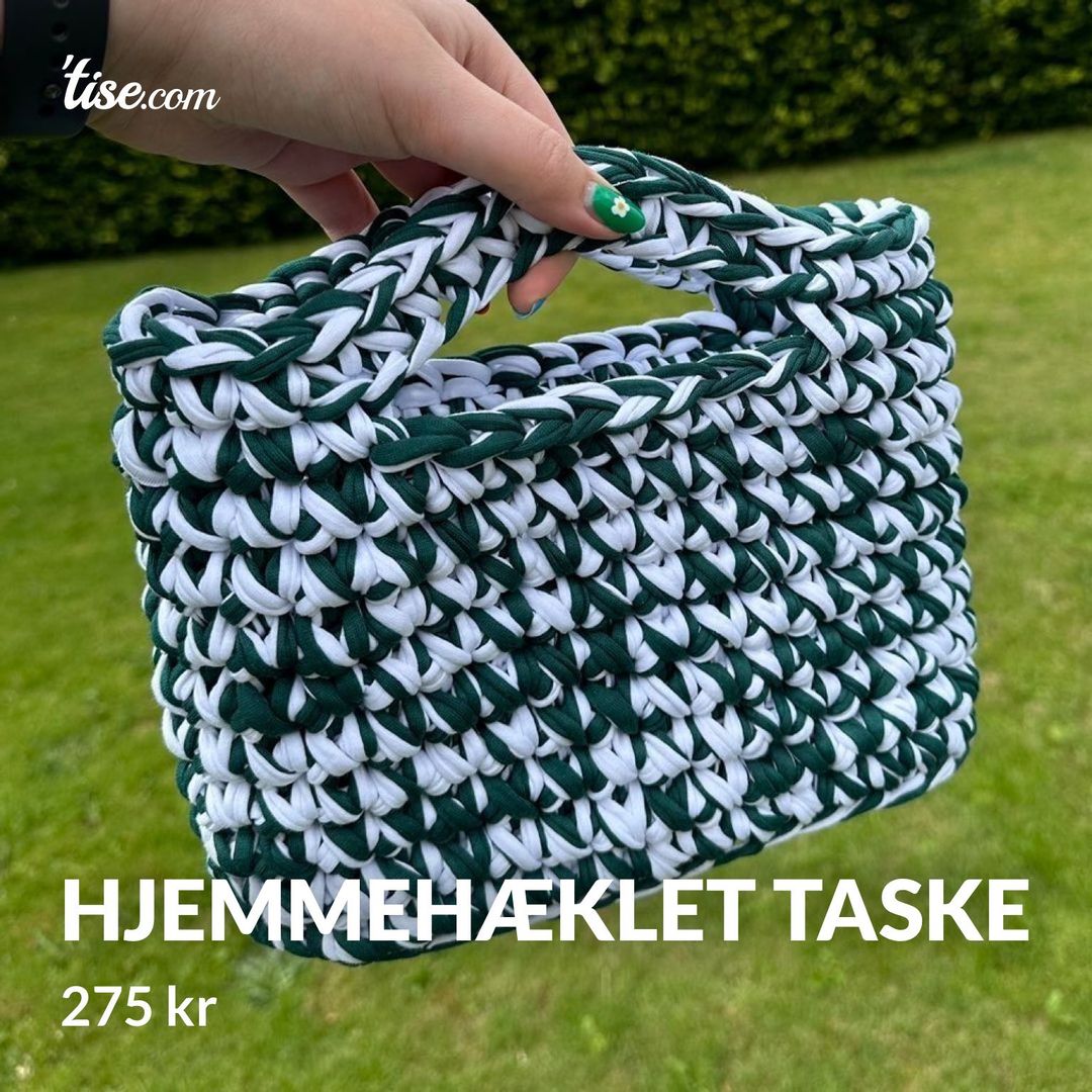 Hjemmehæklet taske