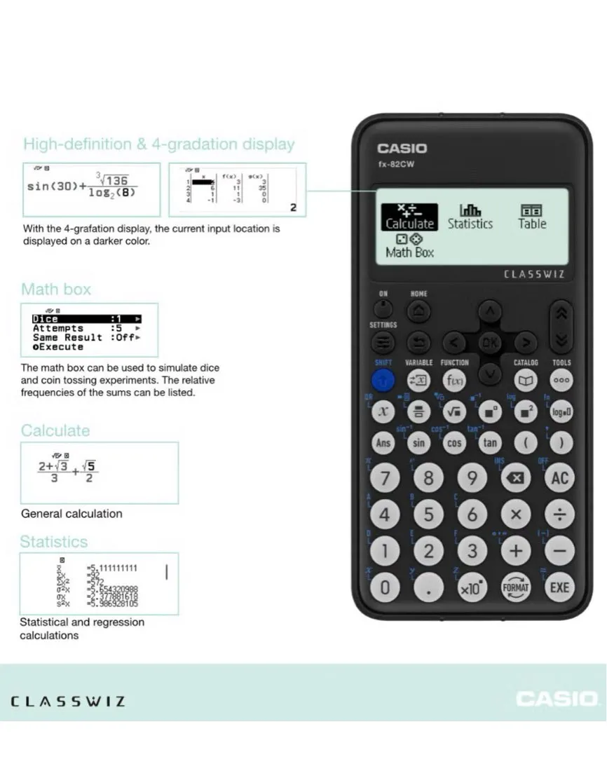 Casio FX-82 CW