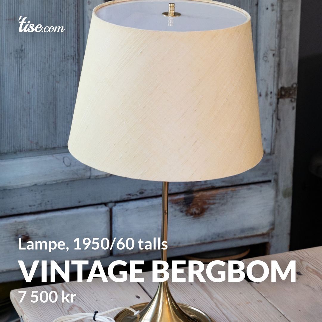 Vintage Bergbom