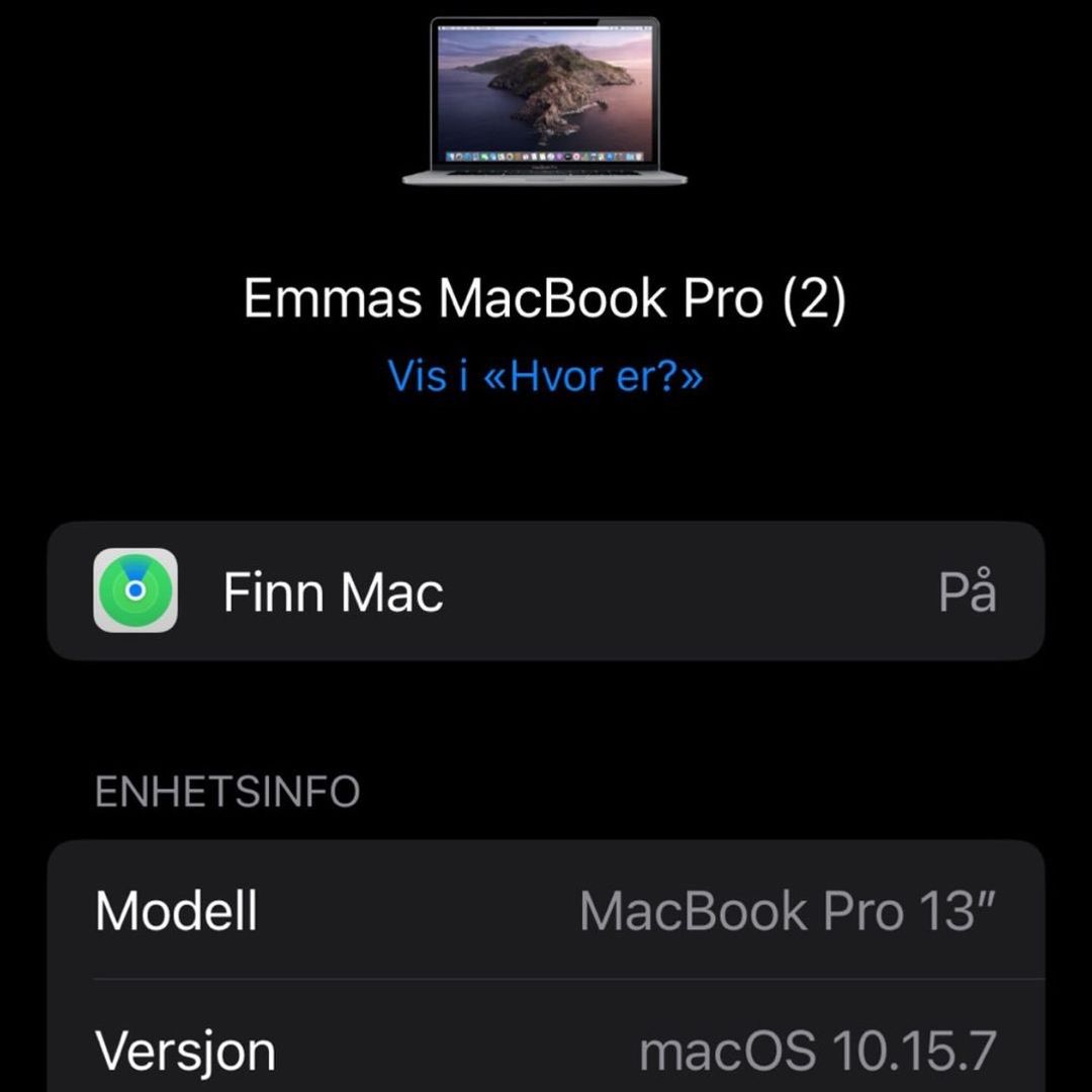 Macbook pro 13”