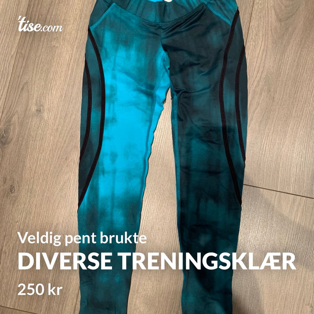 Diverse treningsklær