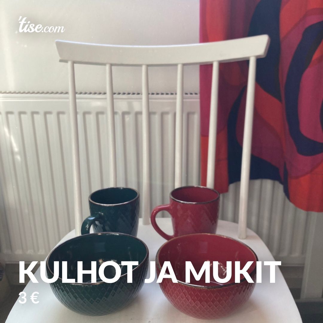 Kulhot ja mukit