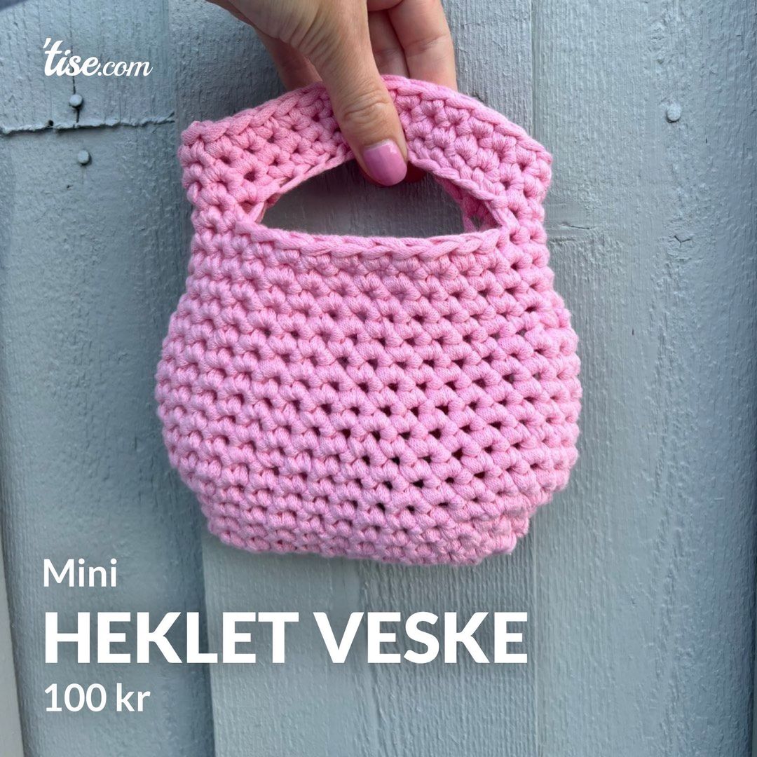 Heklet veske