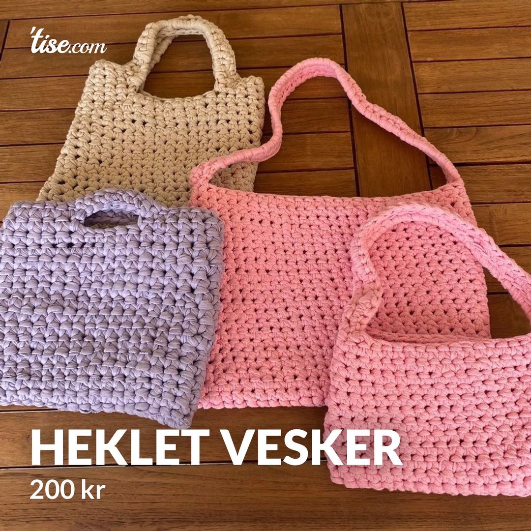 Heklet vesker