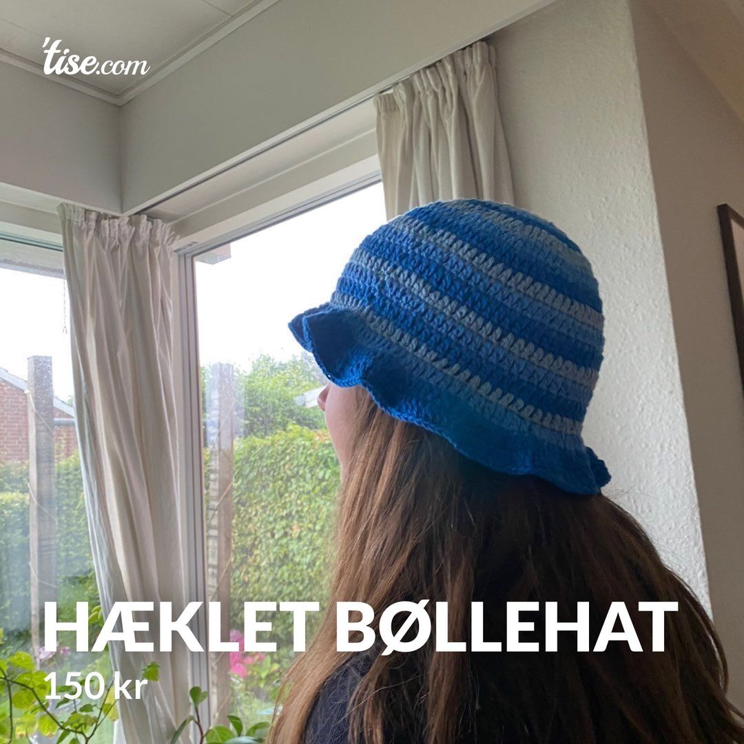 Hæklet bøllehat