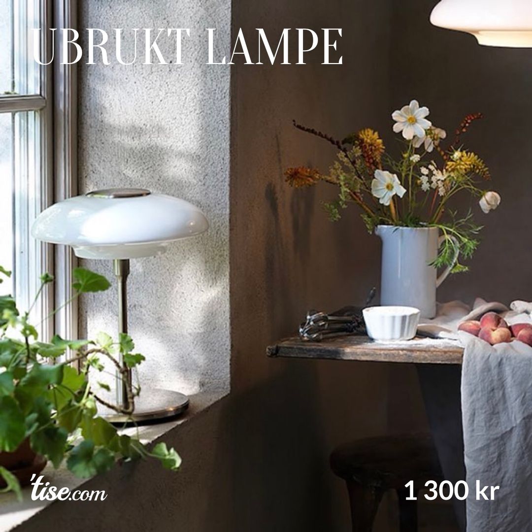 Ubrukt lampe