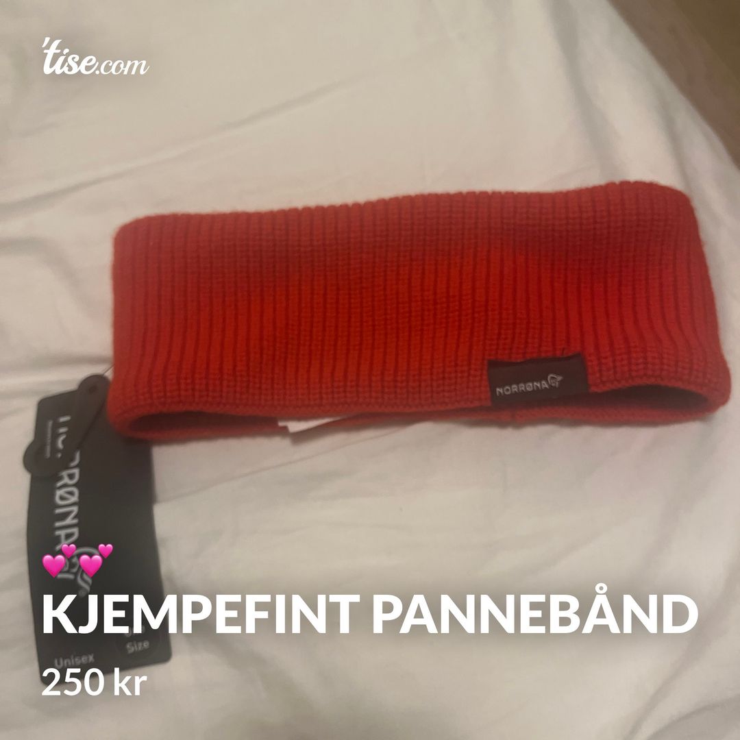 Kjempefint pannebånd