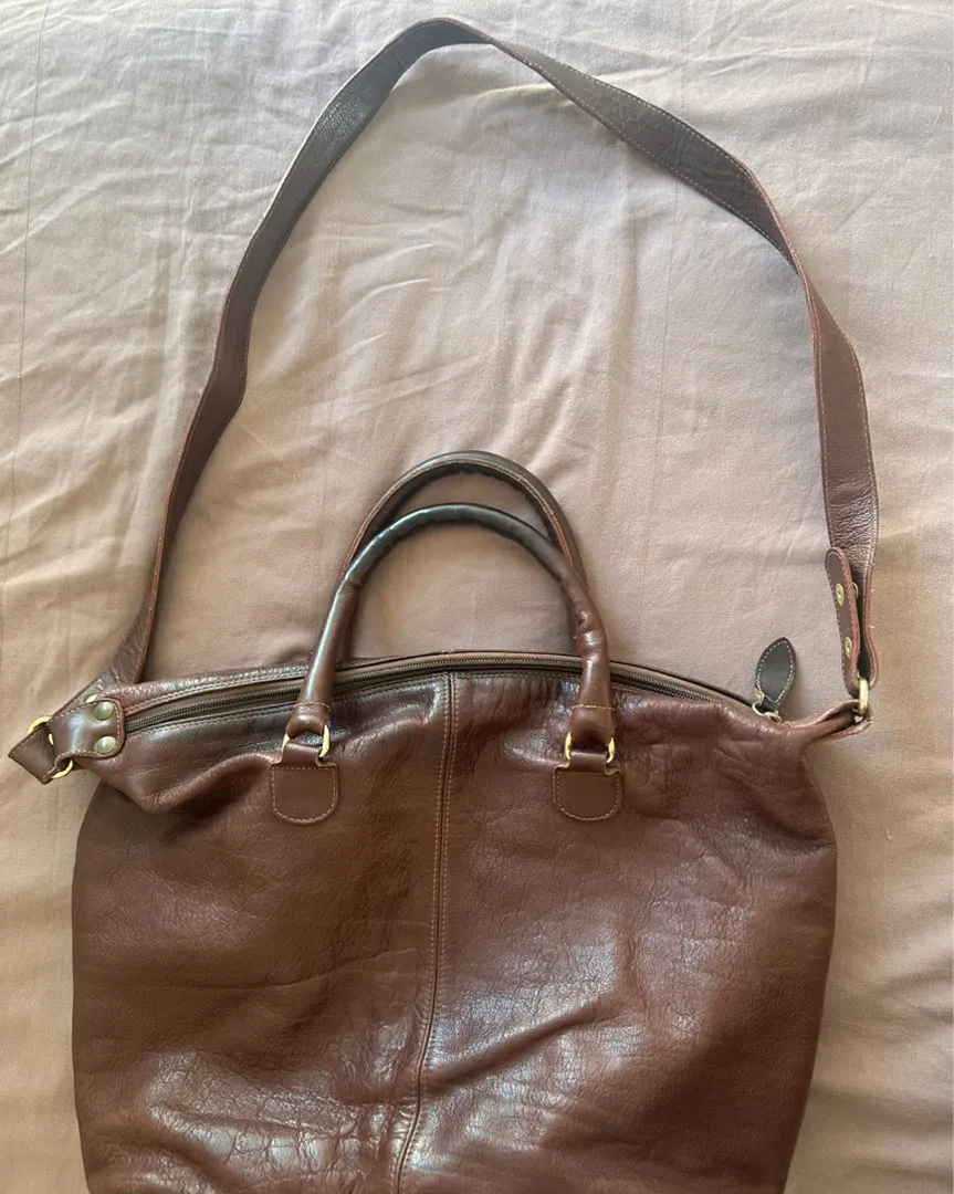 Brown vintage bag