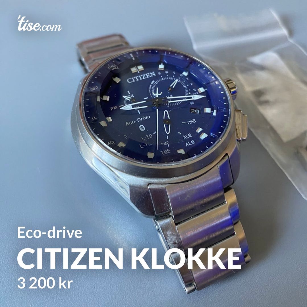 Citizen klokke