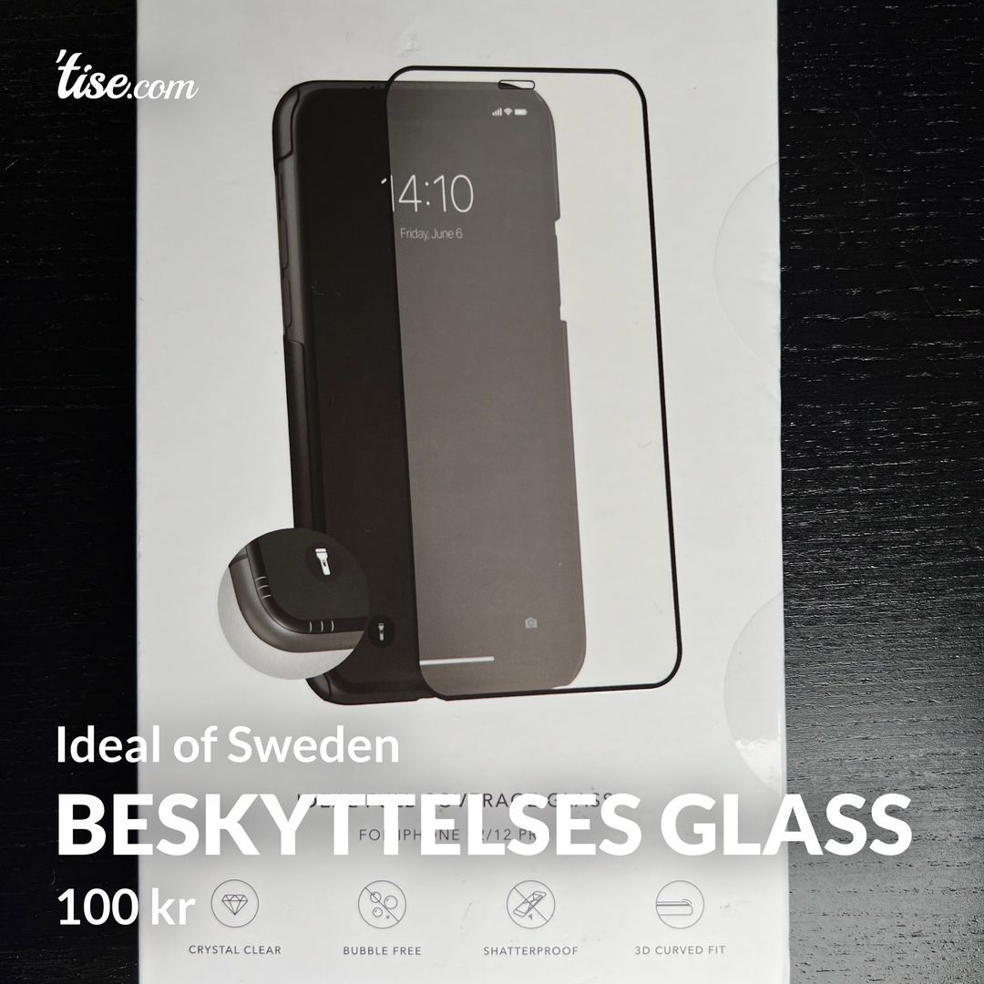 Beskyttelses glass