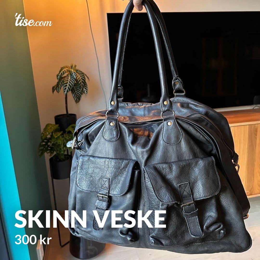 Skinn veske