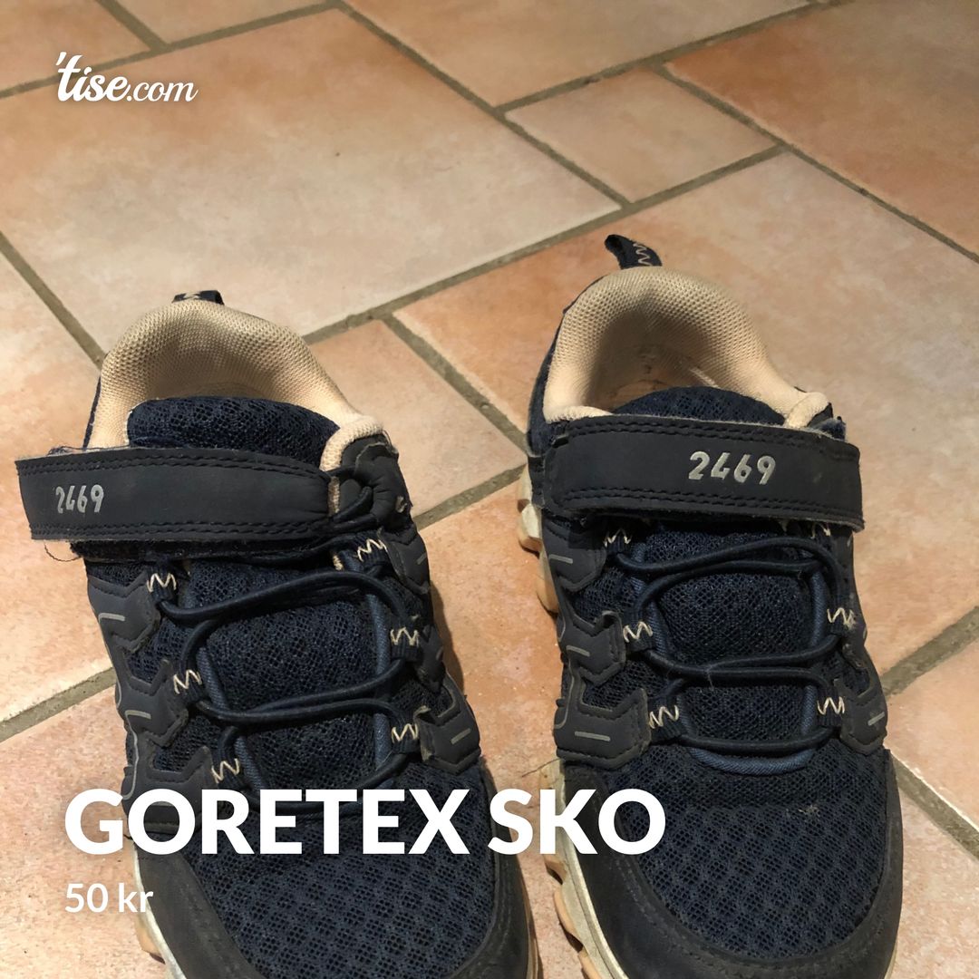 Goretex sko