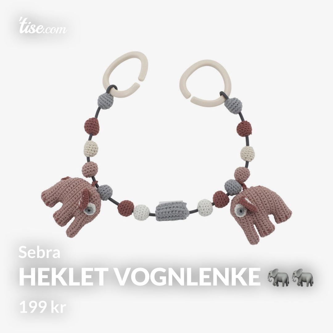 Heklet vognlenke 🐘🐘