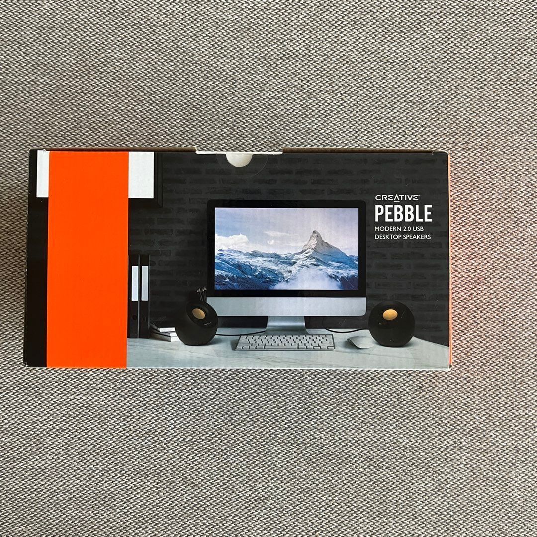 Pebble speakers