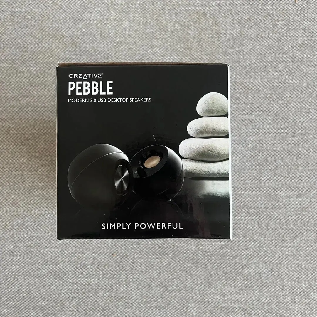 Pebble speakers